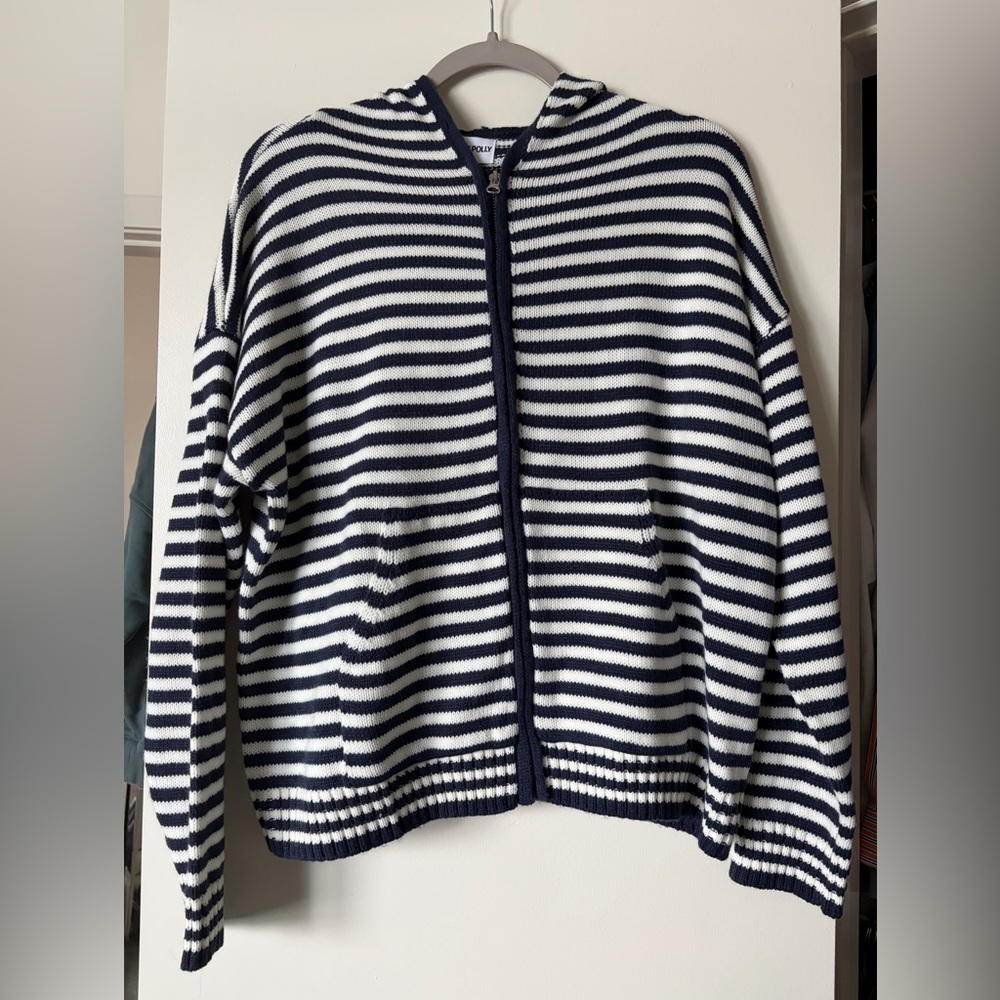 Princess Polly Brienna Zip Jacket Navy